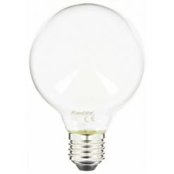 Xanlite - Ampoule LED G80 Opaque, Culot E27, Conso. 6,5W, 806 Lumens, Blanc Neutre - RFE806B80OCW