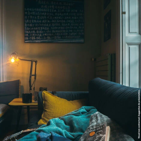 XANLITE - Ampoule LED P45, Culot E14, 5W Cons. (40W Eq.), Lumière Blanc Chaud - EV470P 2 XANLITE - Ampoule LED P45, Culot E14, 5W Cons. (40W Eq.), Lumière Blanc Chaud - EV470P – Image 2