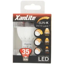 XANLITE - Ampoule LED Smart Lighting, Culot GU10, 6,5W Cons. (35W Eq.), Lumière Blanc Chaud - SG50SCD -XANLITE Soldes 47378292 4