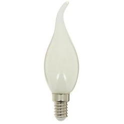 XANLITE - Ampoule à Filament LED Flamme Coup De Vent, Culot E14, 4W Cons. (40W Eq.), Lumière Blanche Chaud - RFV470FCO