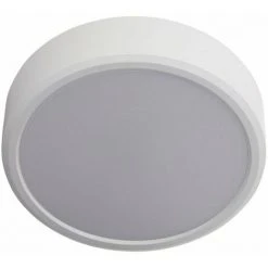 Xanlite - Plafonnier LED Rond - Double Fixation - Cons. 12W - 1450 Lumens - Blanc Neutre - KSDOP850RCW