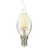 XANLITE - Ampoule à Filament LED Flamme, Culot E14, 4W Cons. (40W Eq.), Lumière Blanc Chaud - RFV470FC