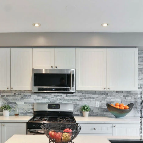 XANLITE - Lot De 5 Spots Encastrés Metal Brossé - ORIENTABLE - Ampoule LED GU10 Incluses - Cons. 5W (eq. 50W) - 345 Lumens - Blanc Neutre - PACK5SP50ASCW 3 XANLITE - Lot De 5 Spots Encastrés Metal Brossé - ORIENTABLE - Ampoule LED GU10 Incluses - Cons. 5W (eq. 50W) - 345 Lumens - Blanc Neutre - PACK5SP50ASCW – Image 3