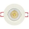 Xanlite - Spot Encastrable LED Intégré - Orientable - Cons. 4,5W (eq. 50W) - 345 Lumens - Blanc Neutre - SEL345CW