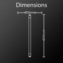 XANLITE - Tube à LED, Culot G13, 9W Cons. (18W Eq.), Lumière Blanc Chaud - TU60900 9 XANLITE - Tube à LED, Culot G13, 9W Cons. (18W Eq.), Lumière Blanc Chaud - TU60900 -XANLITE Soldes 47378351 5