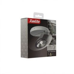 XANLITE - Spot En Saillie LED - Orientable - Bague Transparente - Cons. 4,5W (eq. 40W) - 300 Lumens - Blanc Chaud - SPEST350 -XANLITE Soldes 47378353 4
