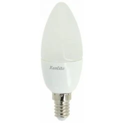 XANLITE - Ampoule LED Flamme, Culot E14, 6W Cons. (40W Eq.), CCT Température De Lumière Variable 2700k - 6000k - SV40FCCT