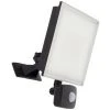 XANLITE - Projecteur LED Mural Noir, Détecteur De Mouvement, 50 W, 4000 Lumens - PR50WMD