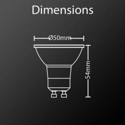XANLITE - Ampoule LED Spot Dimmable, Culot GU10, 6,5W Cons. (50W Eq.), Lumière Blanc Chaud - VG50SD -XANLITE Soldes 47378362 3