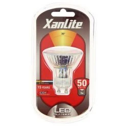 XANLITE - Ampoule LED Spot, Culot GU10, 5W Cons. (50W Eq.), Lumière Blanc Chaud - VG50S -XANLITE Soldes 47378369 3