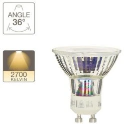 XANLITE - Ampoule LED Spot, Culot GU10, 5W Cons. (50W Eq.), Lumière Blanc Chaud - VG50S -XANLITE Soldes 47378369 4