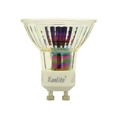 XANLITE - Lot De 2 Ampoules LED Spots Au Culot GU10, 5W Cons. (50W Eq.), Lumière Blanche Chaude - PACK2VG50S 4 XANLITE - Lot De 2 Ampoules LED Spots Au Culot GU10, 5W Cons. (50W Eq.), Lumière Blanche Chaude - PACK2VG50S – Image 4