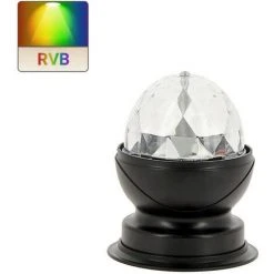 XANLITE - Lampe à Poser Effet Disco, LED Multicolores ,tête Rotative - LADRVB -XANLITE Soldes 47378377 3