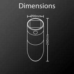 XANLITE - Applique Murale LED Solaire, Détecteur De Mouvement Inclus, 100 Lumens - SO1611A -XANLITE Soldes 47378385 5