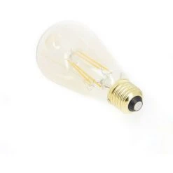 XANLITE - Pack De 2 Ampoules à Filament LED Vintage ST64, Ambrées, Culot E27, 806 Lumens, Blanc Chaud - PACK2RFDE800STA -XANLITE Soldes 47378400 4