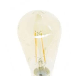 XANLITE - Pack De 2 Ampoules à Filament LED Vintage ST64, Ambrées, Culot E27, 806 Lumens, Blanc Chaud - PACK2RFDE800STA -XANLITE Soldes 47378400 5