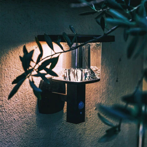 XANLITE - Applique Murale Solaire IP44 600 Lumens - Détecteur De Mouvements - 3 Modes De Fonctionnement - Noir - SO1811AN 2 XANLITE - Applique Murale Solaire IP44 600 Lumens - Détecteur De Mouvements - 3 Modes De Fonctionnement - Noir - SO1811AN – Image 2