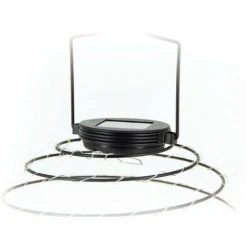 XANLITE - Lanterne Solaire Spirale IP44 - Métal - Noir - SOLASN -XANLITE Soldes 47378410 5