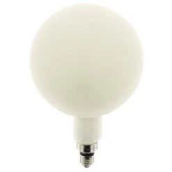 XANLITE - Ampoule LED Déco éclairante Globe XXL Opaline Au Verre Lacté, Culot E27, 24W Cons. (185W Eq.), 3200 Lumens, Lumière Blanc Neutre - RFDGE3000B200OCW