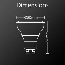 XANLITE - Ampoule LED Spot Dimmable, Culot GU10, 5,5W Cons. (50W Eq.), Lumière Blanc Neutre - VG50SCWD -XANLITE Soldes 47378456 5