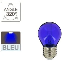 XANLITE - Ampoule LED P45, Culot E27, 2W Cons. (N.C Eq.), Lumière Lumière Bleu - EEPB -XANLITE Soldes 47378468 3