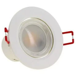 Xanlite - Spot Encastrable LED Intégré - RGB - Orientable - Cons. 6,8W (eq. 40W) - 345 Lumens - Blanc Chaud - SEL345RVBW