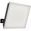 XANLITE - Projecteur LED Mural Noir, 100 W, 8000 Lumens - PR100WM