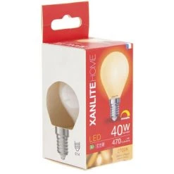 XANLITE - Ampoule LED Dimmable P45 Opaque Filament, E14 470 LM 2700 K - RFV470POD -XANLITE Soldes 47378543 4