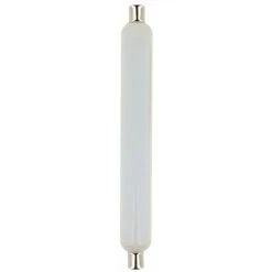 XANLITE - Tube LED, Culot S19, 8,5W Cons. (50W Eq.), Lumière Blanc Chaud - S19LED638