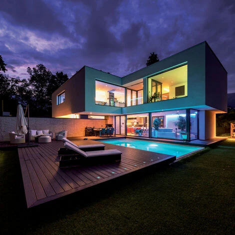 XANLITE - Rallonge De 2 Spots 12V RVB + Blanc IP67 Inox 304 - SPTE2RRGBW 3 XANLITE - Rallonge De 2 Spots 12V RVB + Blanc IP67 Inox 304 - SPTE2RRGBW – Image 3