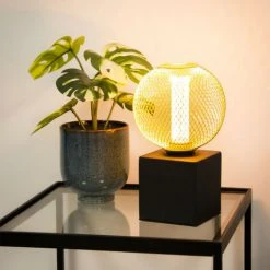 XANLITE - Ampoule Déco Cage Boule Doré, Culot E27, Hologramme, Blanc Chaud - RFDHE150BCAL -XANLITE Soldes 47378578 4