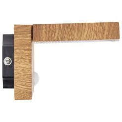 XANLITE - Applique Murale Solaire IP44 600 Lumens - Détecteur De Mouvements - 3 Modes De Fonctionnement - Finitions Bois - SO1911AW -XANLITE Soldes 47378590 4