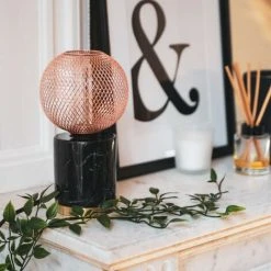 XANLITE - Ampoule Déco Cage Boule Cuivre, Culot E27, Hologramme, Blanc Chaud - RFDHE150BCAC -XANLITE Soldes 47378591 2