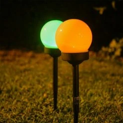 XANLITE - Lot De 3 Balises LED Solaires, LED RVB, Lumière Multi-colore, 8h D'autonomie - PACK3SO50B 7 XANLITE - Lot De 3 Balises LED Solaires, LED RVB, Lumière Multi-colore, 8h D'autonomie - PACK3SO50B -XANLITE Soldes 47378593 3