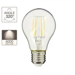 XANLITE - Ampoule à Filament LED A60, Culot E27, 7,5W Cons. (60W Eq.), Lumière Blanc Neutre - RFE806GCW 7 XANLITE - Ampoule à Filament LED A60, Culot E27, 7,5W Cons. (60W Eq.), Lumière Blanc Neutre - RFE806GCW -XANLITE Soldes 47378596 3