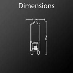 XANLITE - Ampoule LED G9, Culot G9, 3W Cons. (30W Eq.), Lumière Blanc Chaud - ALG9300 -XANLITE Soldes 47378602 3