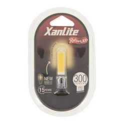 XANLITE - Ampoule LED G9, Culot G9, 3W Cons. (30W Eq.), Lumière Blanc Chaud - ALG9300 -XANLITE Soldes 47378602 4