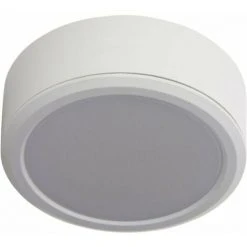Xanlite - Plafonnier LED Rond - Double Fixation - Cons. 6W - 800 Lumens - Blanc Neutre - KSDOP400RCW