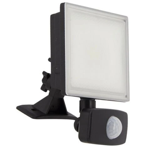 XANLITE - Projecteur LED Mural Noir, Détécteur De Mouvement Inclus,20 W, 1600 Lumens - PR20WMD 1 XANLITE - Projecteur LED Mural Noir, Détécteur De Mouvement Inclus,20 W, 1600 Lumens - PR20WMD