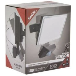 XANLITE - Projecteur LED Mural Noir, Détécteur De Mouvement Inclus,20 W, 1600 Lumens - PR20WMD 7 XANLITE - Projecteur LED Mural Noir, Détécteur De Mouvement Inclus,20 W, 1600 Lumens - PR20WMD -XANLITE Soldes 47378608 3
