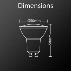 XANLITE - Ampoule LED Spot, Culot GU10, 5,6W Cons. (50W Eq.), Lumière Blanc Chaud - MG450S -XANLITE Soldes 47378609 5