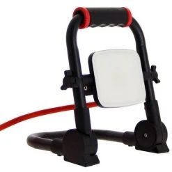 XANLITE - Projecteur De Chantier LED Filaire, Tête Pivotante, 10 W, 800 Lumens - PR10WF