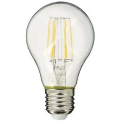 XANLITE - Ampoule à Filament LED A60, Culot E27, Cons. (60W Eq.), Lumière Blanc Chaud - RFE806G