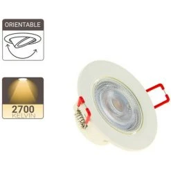 XANLITE - Spot LED Intégré Orientable - 345 Lumens - Blanc Chaud - SEL345 -XANLITE Soldes 47378633 3