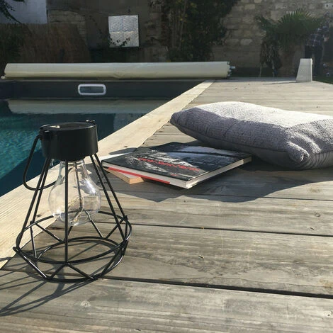 XANLITE - Lanterne LED Solaire Déco "Khara", Spéciale Extérieur (IP44) - SORETRO2 2 XANLITE - Lanterne LED Solaire Déco "Khara", Spéciale Extérieur (IP44) - SORETRO2 – Image 2