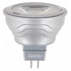 XANLITE - Ampoule LED Spot, Culot GU5.3, 5,5W Cons. (35W Eq.), Lumière Blanc Chaud - VM35S
