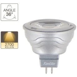 XANLITE - Ampoule LED Spot, Culot GU5.3, 5,5W Cons. (35W Eq.), Lumière Blanc Chaud - VM35S -XANLITE Soldes 47378653 3