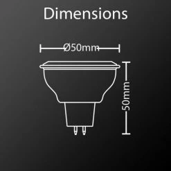 XANLITE - Ampoule LED Spot, Culot GU5.3, 5,5W Cons. (35W Eq.), Lumière Blanc Chaud - VM35S -XANLITE Soldes 47378653 5