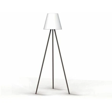 XANLITE - Lampadaire Solaire IP44 RVB Blanc Rechargeable USB Polyéthylène 2h D'autonomie - LADSORVBWR 1 XANLITE - Lampadaire Solaire IP44 RVB Blanc Rechargeable USB Polyéthylène 2h D'autonomie - LADSORVBWR