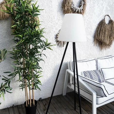 XANLITE - Lampadaire Solaire IP44 RVB Blanc Rechargeable USB Polyéthylène 2h D'autonomie - LADSORVBWR 3 XANLITE - Lampadaire Solaire IP44 RVB Blanc Rechargeable USB Polyéthylène 2h D'autonomie - LADSORVBWR – Image 3